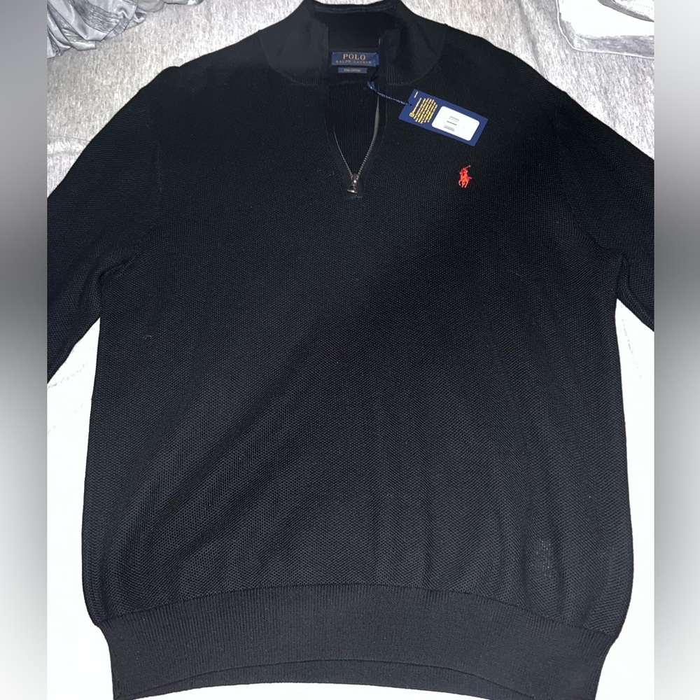 Mens Polo Ralph Lauren Sweater - Black - XL